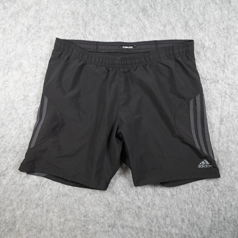 Adidas Shorts Mens Small Black Clima365 Athletic‎ Training Running Gym 7"